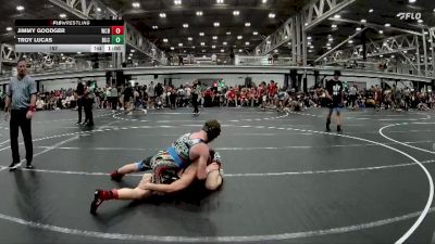 157 lbs Round 5 (8 Team) - Jimmy Goodger, Wrecking Crew Blue vs Troy Lucas, Buccaneers WC