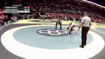 D3-120 lbs Cons. Round 1 - Zander Mooney, Cuy. Heights vs Robert Weekley, Bridgeport