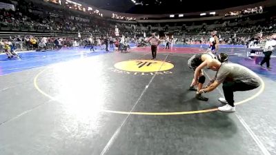 128 lbs Round Of 16 - Logan Podany, Bitetto Trained Wrestling vs Beckett Spiegeland, Jersey 74