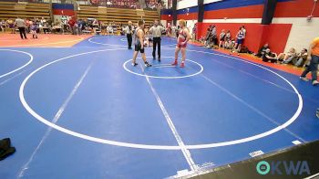 195 lbs Semifinal - Brohk Townley, Pawhuska Elks Takedown vs Kennedy Joe, Woodland Wrestling Club