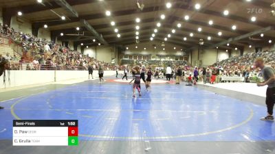 100-105 lbs Semifinal - Day Paw, Georgia vs Cadence Grulla, Team Alpha Wrestling