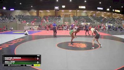 162 lbs Round 1 (4 Team) - Idica Zion, Cleveland vs Hunter Heredia, Roseburg