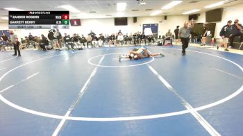 126 lbs Cons. Round 4 - Zander Rogers, Walnut vs Garrett Berry, Alta Loma