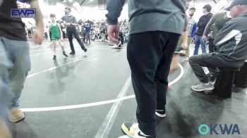 61 lbs Quarterfinal - Jarod Smith, Tecumseh Youth Wrestling vs Liam Peliti, Norman North