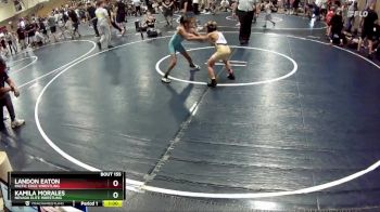 70 lbs Cons. Round 2 - Kamila Morales, Nevada Elite Wrestling vs Landon Eaton, Pacfic Edge Wrestling