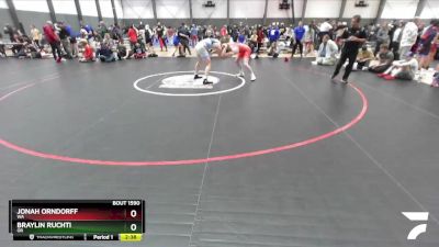 170 lbs Cons. Round 4 - Jonah Orndorff, WA vs Braylin Ruchti, OR