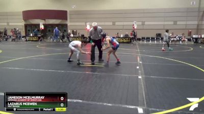 85 lbs Round 1 - Jameson McElmurray, Simmons Academy Of Wrestling vs Lazarus Mcewen, Mat Demon