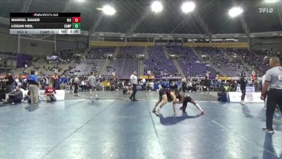 133 lbs Round 5 (6 Team) - Markel Baker, Northern Illinois vs Logan Heil, Campbell