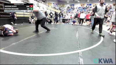 76 lbs Final - Stetson Scott, Cowboy Wrestling Club vs Daxton Deckard, Raw Wrestling Club