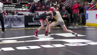 100 lbs Consi 4 - Cidney Schaffer, Lackawanna Trail-G vs Kristen Walzer, Montour-G
