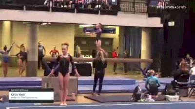 Katie Vogt - Women's Group, American Gold Gymnastics - 2021 Women's Xcel Region 4 Championships