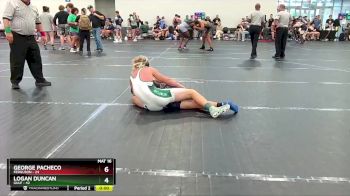 132 lbs Champ. Round 2 - Logan Duncan, Gulf vs George Pacheco, Ferguson