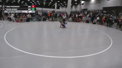 74 lbs Cons. Rd Of 16 - Cruz Prasnicki, South Dakota vs Nixon Newby, Westlake Wrestling Club