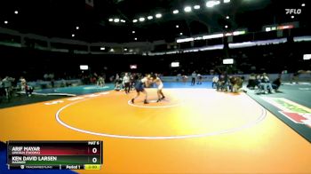 190 lbs Champ. Round 2 - Ken David Larsen, Mariner vs Arif Mayar, Lincoln (Tacoma)