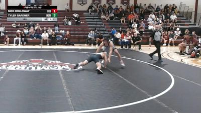 165 lbs Tyler Gardner, McMurry vs Nick Holloway, Schreiner