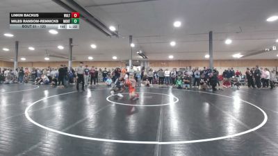 120 lbs Round Of 16 - Linkin Backus, Walton vs Miles Ransom-Rennicks, Montoursville