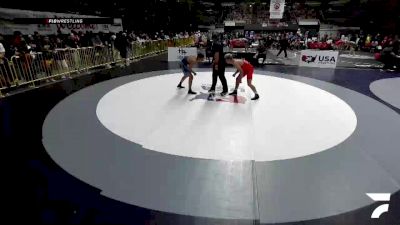 Champ. Round 2 - Wyatt Williams, Chico High School Wrestling vs Madox Leal, Temecula Valley High School Wrestling