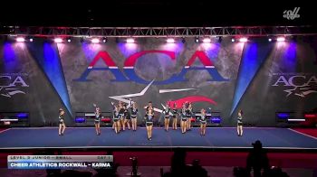 Cheer Athletics Rockwall - Karma [2026 L3 Junior - Small Day 1] 2026 ACA Grand Nationals