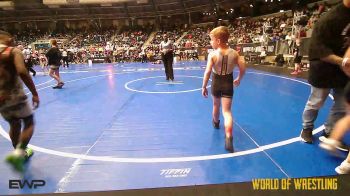 67 lbs Round Of 16 - Eli Howard, GTRA vs Damani Sanders, Sherman Challengers