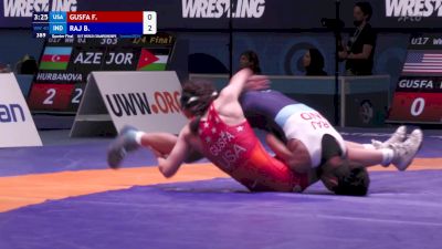 40 kg 1/4 Final - Francesca Gusfa, United States vs Bala Raj, India