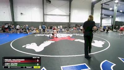 165 lbs Cons. Round 1 - Miguel Maldonado, Outlaw Wrestling Club vs Cody Galpin, Mat Rats Rebooted