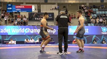 110 kg 1/8 Final - Rustam Sadykov, Kyrgyzstan vs Jakub Lisek, Poland