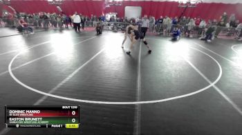 130 lbs Cons. Round 2 - Dominic Manno, RT Elite Wrestling vs Easton Brunett, Sarbacker Wrestling Academy