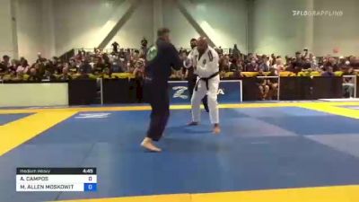 ANDRE CAMPOS vs MARC ALLEN MOSKOWITZ 2021 World Master IBJJF Jiu-Jitsu Championship