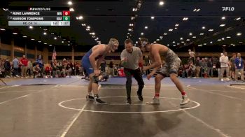 197 lbs Rd Of 16 - Rune Lawrence, West Virginia vs Karson Tompkins, Air Force