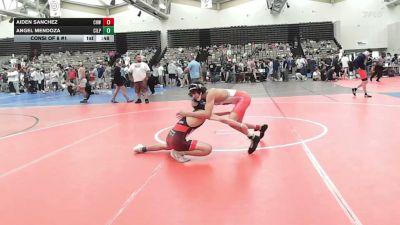 115-H lbs Consi Of 8 #1 - Aiden Sanchez, Cherry Hill West vs Angel Mendoza, Central Islip