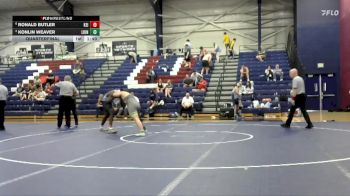 174 lbs Quarterfinal - Konlin Weaver, Life University vs Ronald Butler, Keiser University