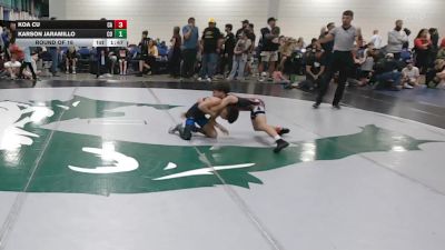 80 lbs Round Of 16 - Koa Cu, CA vs Karson Jaramillo, CO