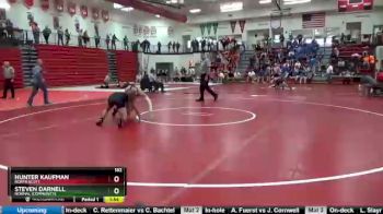 182 lbs Champ. Round 1 - Hunter Kaufman, North Scott vs Steven Darnell, Normal (Community)