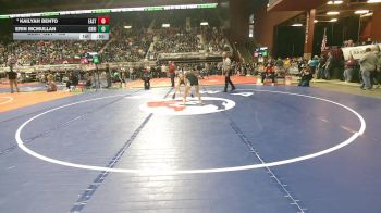 100 lbs Cons. Round 2 - Erin McMullan, Green River vs Kailyah Bento, Cheyenne East