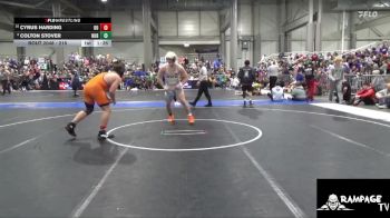 215 lbs Quarterfinal - Cyrus Harding, Ogden`s Outlaws vs Colton Stover, Norton