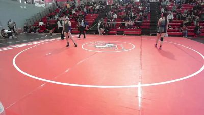140 lbs Quarterfinal - McKenzie Magnusson, El Paso Burges vs Naydean Miles, El Paso Chapin