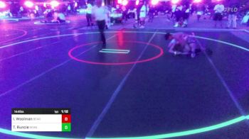 144 lbs Round Of 32 - Isaac Woolman, Bear Cave WC vs Tayden Runcie, Seward WC
