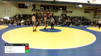 198 lbs Semifinal - Mark Ayala, St. John Bosco vs Robert Platt, Brawley