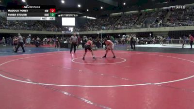 140 lbs Consi Of 8 #1 - Maddox Foust, New Florence vs Ryker Stover, Huntingtown