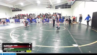 195 lbs Champ. Round 2 - Alonzo Del Toro, Matilda Torres vs John O`brien, Bishop Almeny