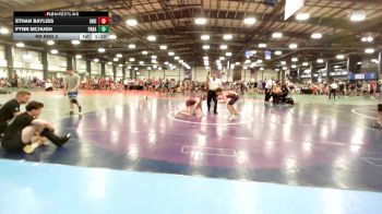 106 lbs Rr Rnd 2 - Ethan Bayliss, Indiana Outlaws Black vs Fynn McHugh, Parabellum Wrestling Academy