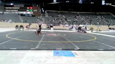 107 lbs Cons. Round 2 - Belle Hatfield, Ohio County vs Payton Pomeroy, Pleasure Ridge Park