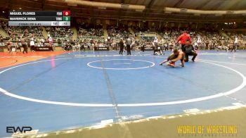 61 lbs Consi Of 8 #1 - Miguel Flores, Perrysburg vs Maverick Sena, TNWC