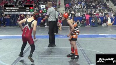 73 lbs Quarterfinal - Oliver Schoendaler, Hoxie Kids vs Karter Beals, Clay County