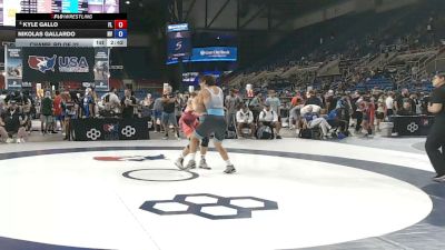 190 lbs Champ. Rd Of 32 - Kyle Gallo, Florida vs Nikolas Gallardo, Nevada