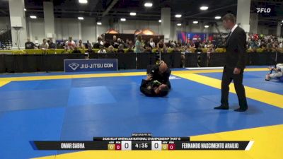 Omar Sabha vs Fernando Nascimento Araujo 2026 American National IBJJF Jiu-Jitsu Championship
