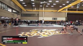 141 lbs Cons. Round 5 - Jimmy Balazy, Lourdes vs Landon Engle, Lourdes