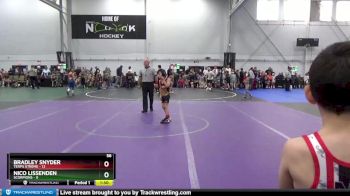 56 lbs Round 1 (10 Team) - Nico Lissenden, Scorpions vs Bradley Snyder, Terps Xtreme