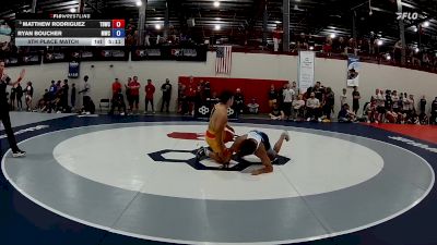 87 kg 5th Place Match - Matthew Rodriguez, Tiger Den Wrestling Club vs Ryan Boucher, Michigan Wrestling Club