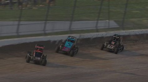 McIntosh Withstands Pursley's Charge at Eldora iRace